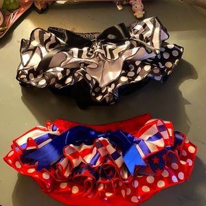 2 juDanzy small/6-24M satin baby ruffle bloomers, diaper covers